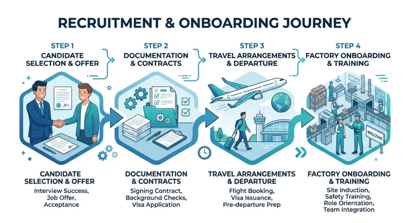 Foreign Worker Recruitment Process in Sarawak: Step by Step