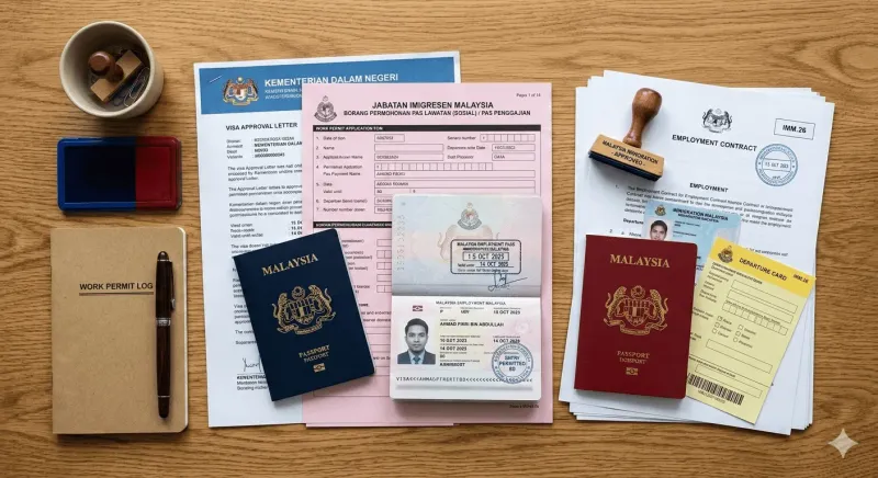 Types of Work Passes in Sarawak